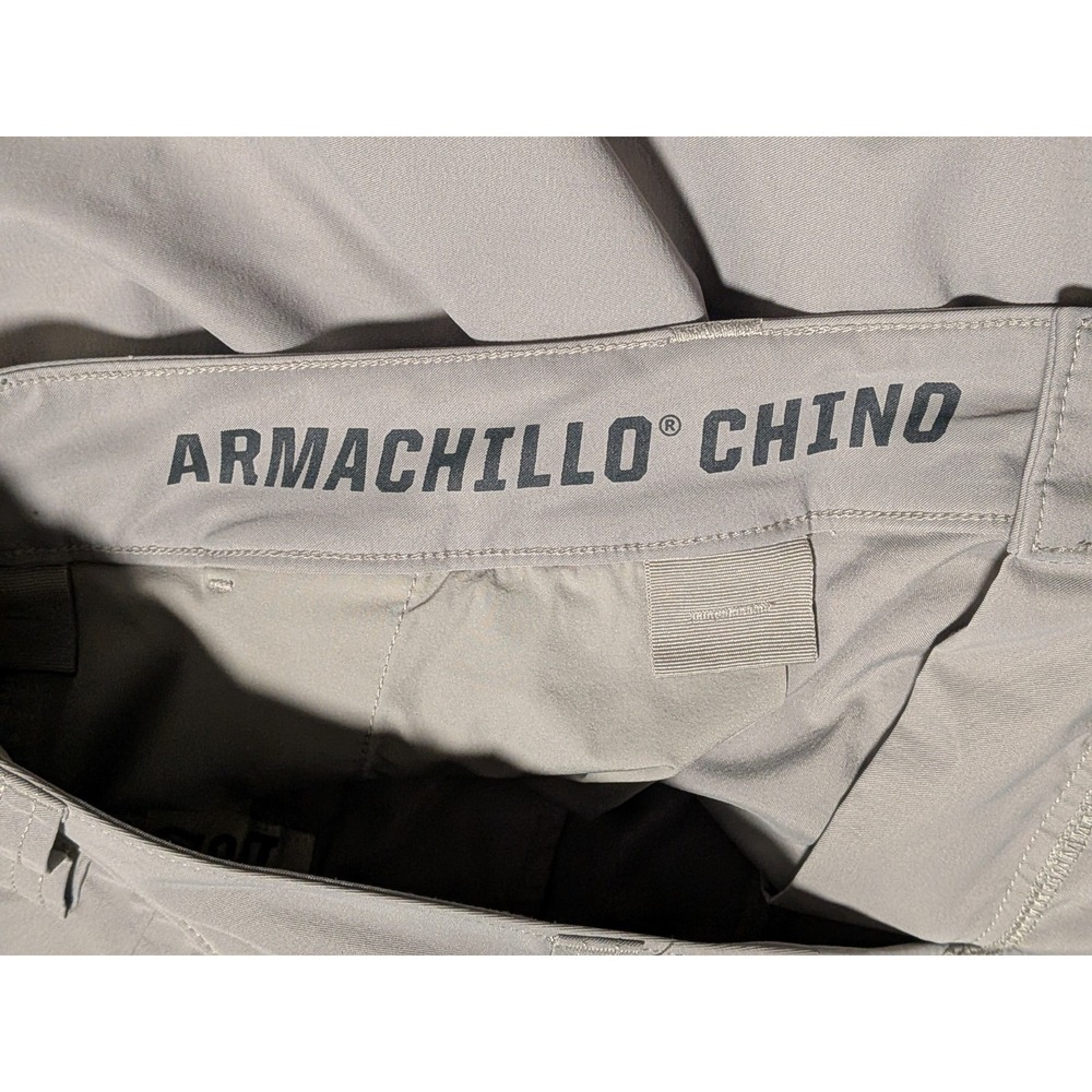Duluth Trading Co Men's Gray Armachillo Chino Standard Fit Pant‎ Size 40x30 - Picture 3 of 7